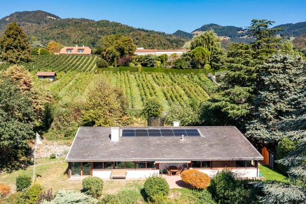 Villa familiale de plain-pied avec vue panoramique sur le Léman 2