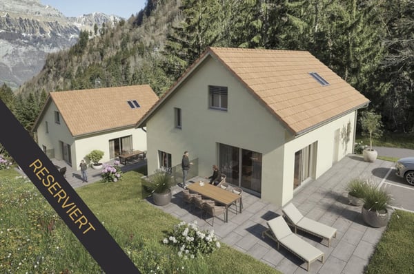 RESERVIERT: Bauland mit bewilligtem Projekt für Ihr Traumhaus (Haus A) 1