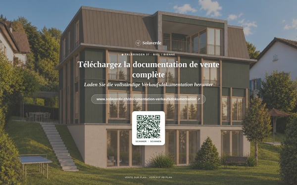 Attique 2.5 pièces, loggia 33 m² vue sur les Alpes — construction bois neuve, Biel/Bienne 10