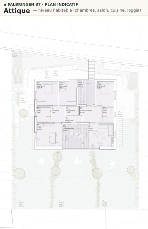 Attique 2.5 pièces, loggia 33 m² vue sur les Alpes — construction bois neuve, Biel/Bienne 11