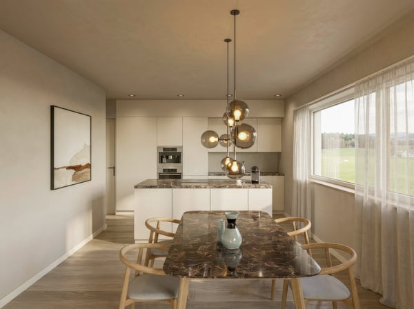 C3: Exklusive 5-Zimmer-Maisonette-Wohnung im Neubau in Scheuren 4
