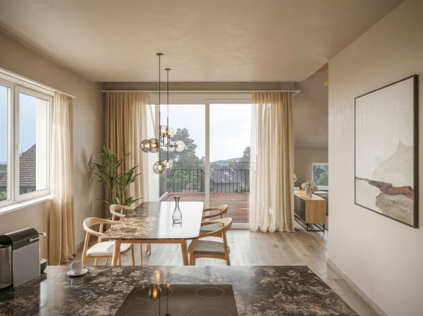 C3: Exklusive 5-Zimmer-Maisonette-Wohnung im Neubau in Scheuren 3