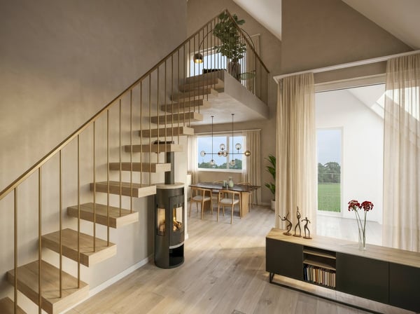 C3: Exklusive 5-Zimmer-Maisonette-Wohnung im Neubau in Scheuren