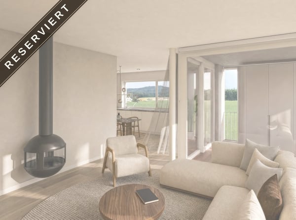 RESERVIERT: Familienfreundliche 4.5-Zimmer-Neubauwohnung mit Balkon in Scheuren