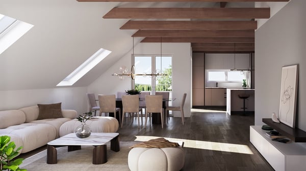 Ihr Wohnglück im Grünen: moderne 4.5-Zimmer-Wohnung