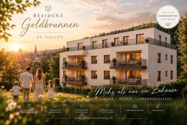 Familienparadies: Moderne 4.5-Zimmer-Gartenwohnung in St. Gallen