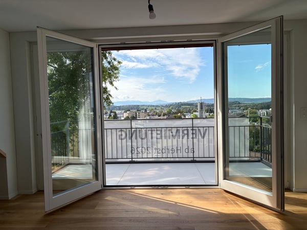 Aussergewöhnliche 3½-Zimmer-Dachwohnung mit Holzbalken und Panoramablick 12