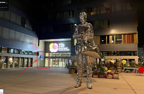 Einstellhallenplatz zur Miete in Zürich West – Pfingstweidstrasse 4