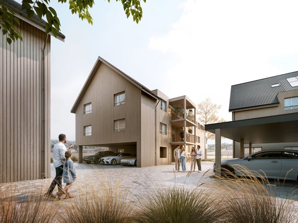 Neubau: 3.5-Zimmer-Duplexwohnungen mit Aussicht 3