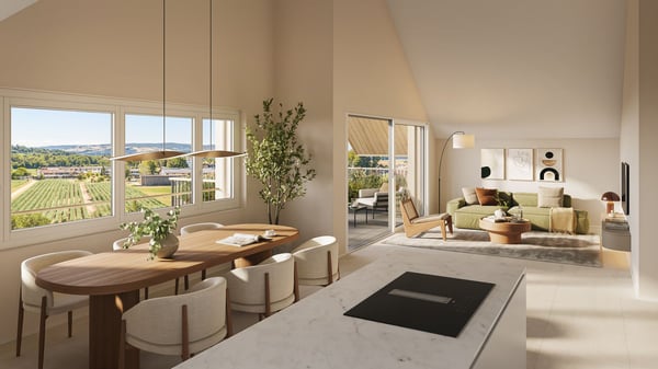 4.5-Zimmer-Neubauwohnung in Worben – Wohnqualität für jede Lebensphase
