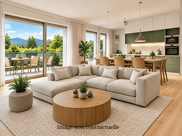 Magnifique appartement en duplex de 4,5 pièces avec grande terrasse, balcon et jardin privatif 3