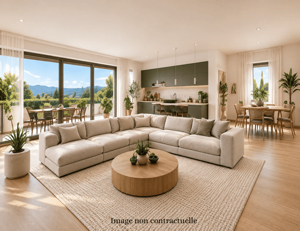 Magnifique appartement en duplex de 4,5 pièces avec grande terrasse, balcon et jardin privatif 2