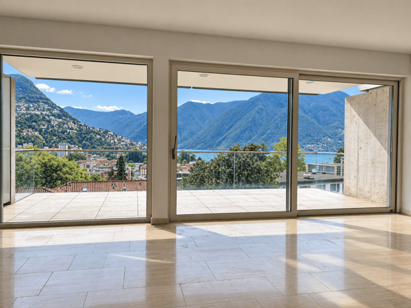 Ampio 4.5 locali con vista lago in residenza di pregio a Lugano 1