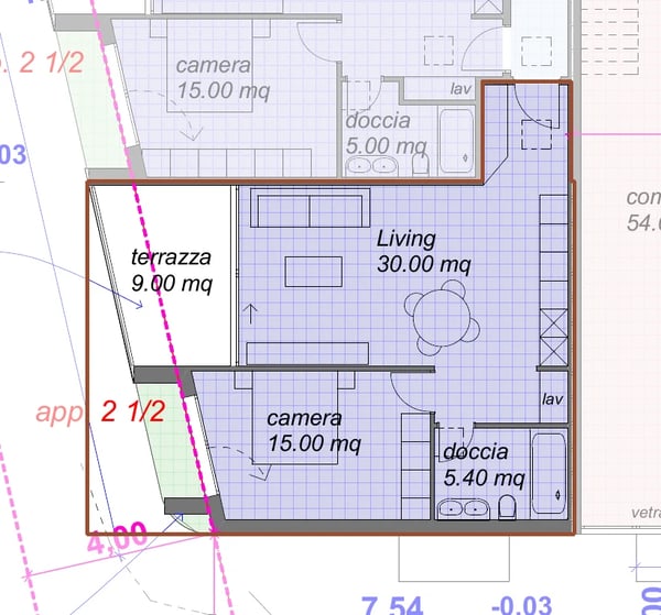 Moderno appartamento 2½ locali con terrazza a Contone A06 7