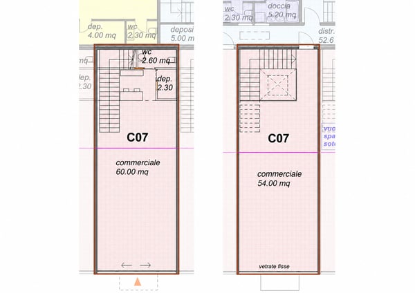 Duplex commerciale su due livelli direttamente sulla Via Cantonale a Contone 5