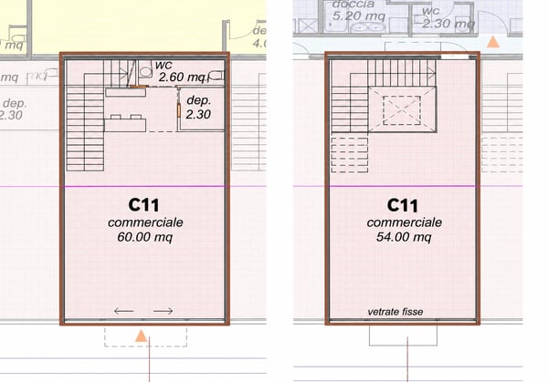 Duplex commerciale su due livelli direttamente sulla Via Cantonale a Contone 5