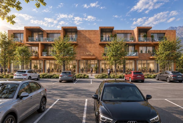 Spazio commerciale moderno di 85 m² sulla Via Cantonale a Contone 2