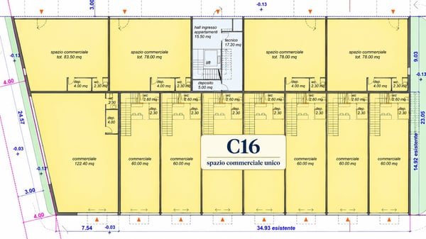 INTERA SUPERFICIE COMMERCIALE CENTROVONK – 1.238 m² SULLA VIA CANTONALE a Contone 4