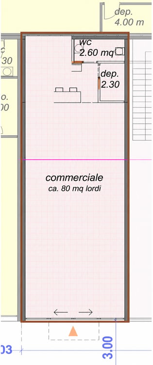 Esclusivo spazio commerciale di circa 80 m² direttamente sulla Via Cantonale a Contone 4
