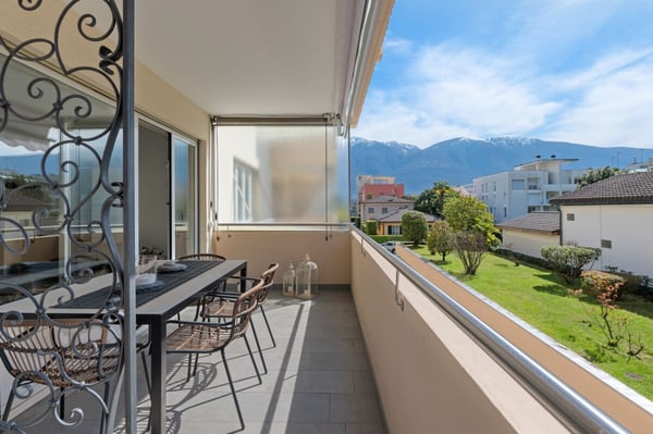 Nel cuore di Ascona, elegante e ammobiliato 3.5 locali con piscina - Residenza secondaria 1