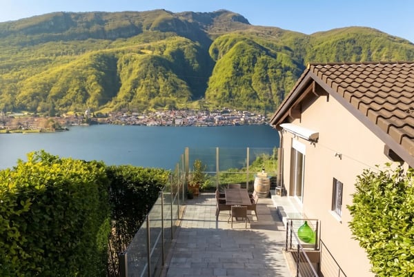 Exklusives Haus inmitten der Natur 180° Seeblick