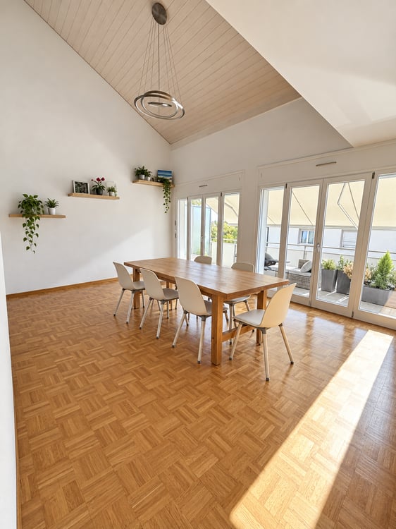 Duplex lumineux de 5 pièces avec mezzanine et balcon à Satigny 3