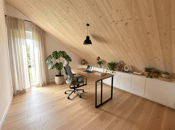 Erstbezug neue 3.5-Zimmer-Dachgeschosswohnung mit viel Holz 4