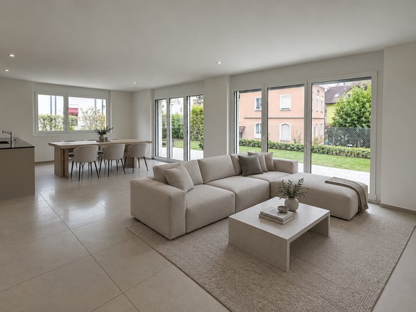Moderne 4.5-Zimmer-Wohnung mit Gartensitzplaz in Bazenheid 2