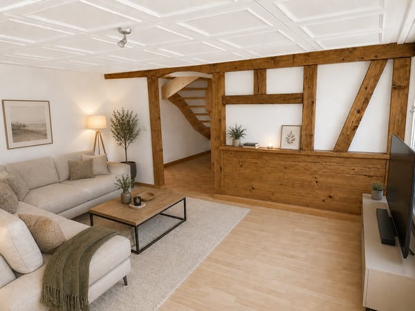 Gemütliche 5-Zimmer-Altbauwohnung mit einer Raumhöhe von 2.10 m 4