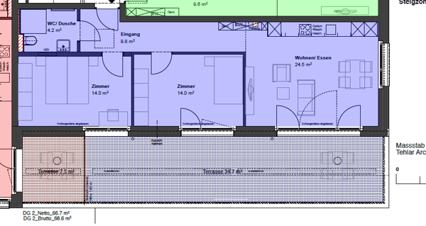 Moderne Senioren-Wohnung - 3.5-Zimmerwohnung mit grosser Terrasse 14