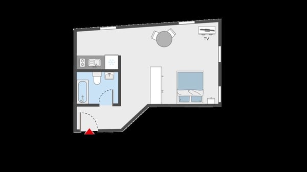 Möblierte Wohnung mitten in Zürich 6
