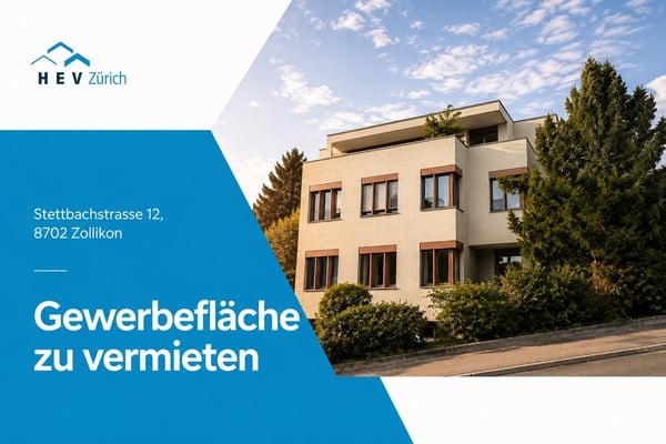 Flexible Gewerbefläche in zentraler Lage von Zollikon 1