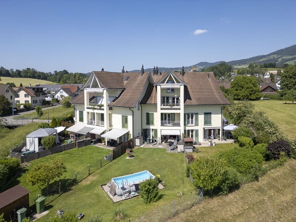 grosszügig Wohnen: Maisonettewohnung mit Blick ins Grüne 13