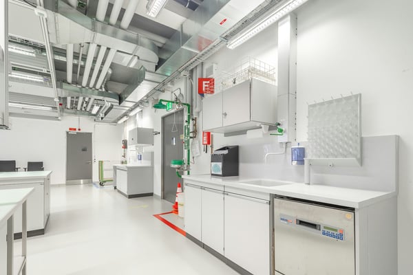 Erstklassige Labore mit BSL1 und BSL2 Standard im Horgen Labs Campus 3
