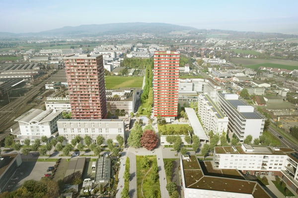 Kombinierte Büro- und Gewerbeflächen im neuen Zwhatt-Areal ab 300 m2 10