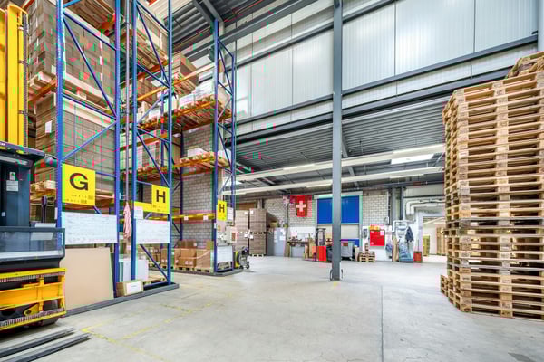 Halbautomatisches Hochregallager mit ca. 2'200 Standard-Palettenplätzen langfristig zu vermieten 5