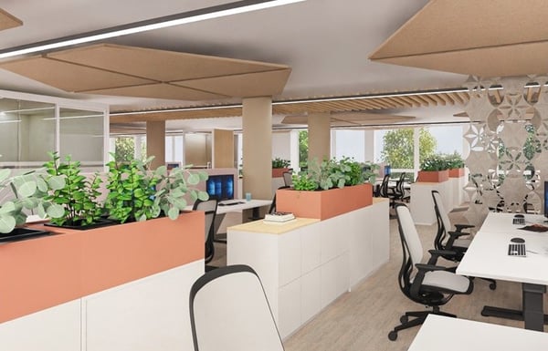 Arbeiten mit Stil: Moderne Bürofläche am Aeschenplatz 1