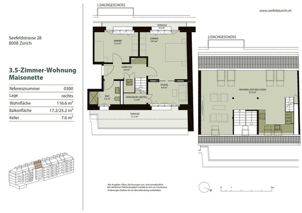 Erstbezug - Exquisite Maisonette-Residence im Zürich-Seefeld 13