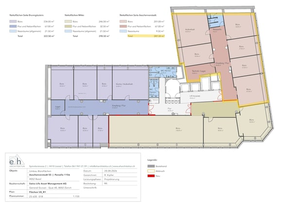 Zentral gelegene Büroräumlichkeiten am Aeschenplatz - ideal für Ihr Business 2
