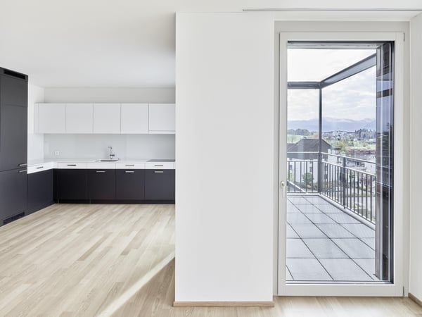 Wunderschöne 1.5 Zimmerwohnung mit Aussicht 2