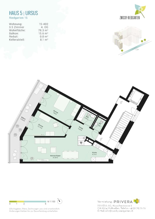 1.5-Zimmer-Traumwohnung im historischen Zwicky-Areal  per sofort verfügbar! 11