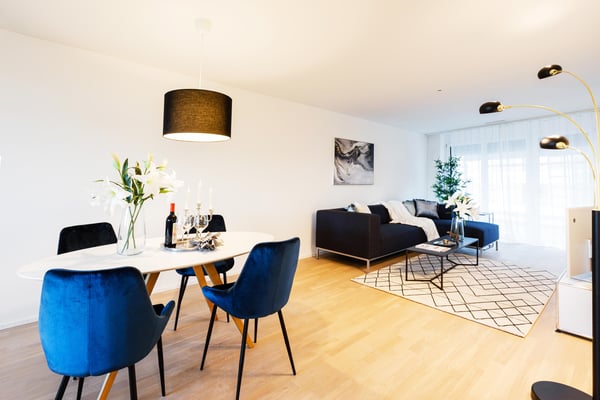 1.5-Zimmer-Traumwohnung im historischen Zwicky-Areal  per sofort verfügbar! 2