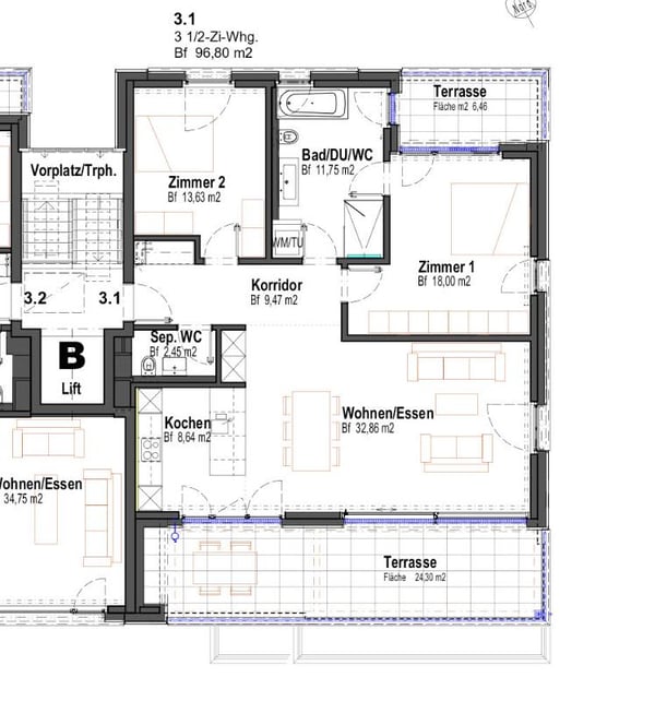Wunderschöne, moderne Wohnung in Männedorf 7