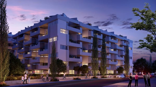 Grosszügige und lichtdurchflutete 5.5 Zimmerwohnung - Wohnen im Hard Turm Park 1