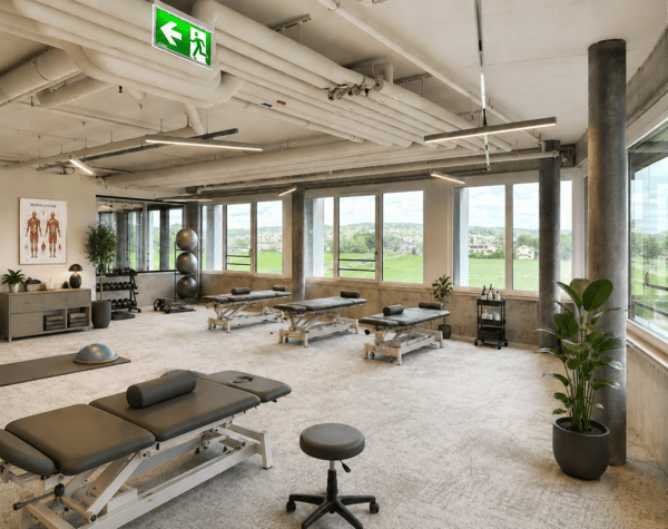 Wo Menschen in Bewegung kommen - Physiotherapiepraxis im Vivo Aesch