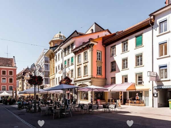 Fussgängerzone von Biel: Gewerbefläche an der Marktgasse 9 1