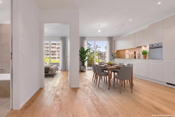 3.5 Zimmerwohnung in Au Wädenswil 2