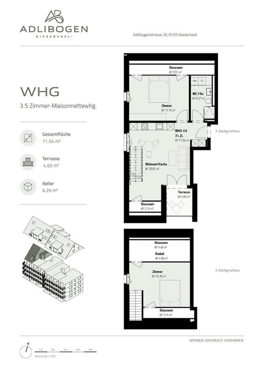 Modernes Wohnen im Neubau ADLIBOGEN - 3.5-Zimmerwohnungen 6