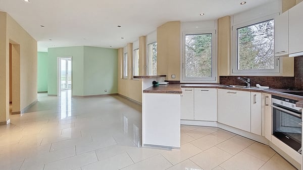 Magnifique appartement de 1 pces (115m2) avec terrasse à Vallon / FR 4