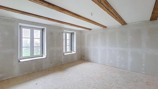 Propriété en duplex 1.5 pces d'env. 190 m2 avec jardin à Seiry / FR 10